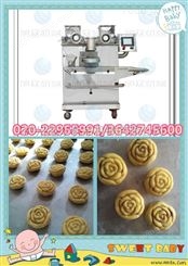 山东槐花月饼机 昆明鲜花月饼机，做鲜花月饼的机器