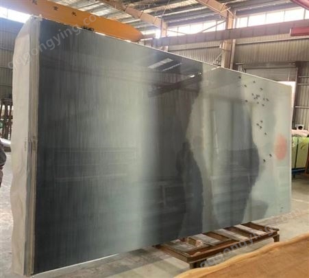 夹丝玻璃 5+5钢化夹绢夹胶 山水画 电梯厅墙面生产加工供应